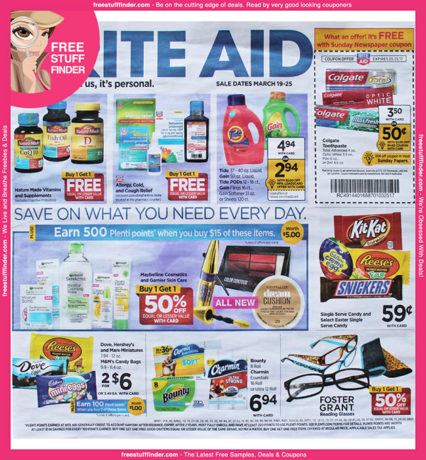 *HOT* Rite Aid Ad Preview (Week 3/19 – 3/25)