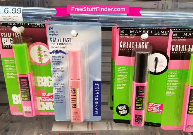 *HOT* $0.24 (Reg $5.49) Maybelline Great Lash Mascara at Rite Aid