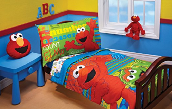$24.99 (Reg $39) Sesame Street Toddler Bedding