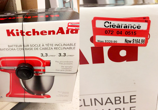 Possible 50% Off Kitchen Aid Mixers at Target