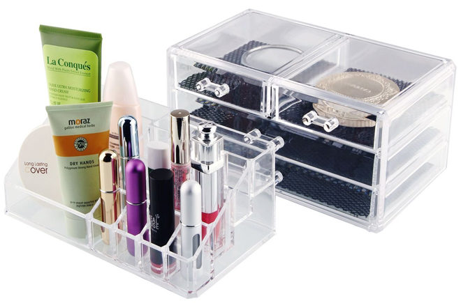 *HOT* $16.39 (Reg $70) Acrylic Makeup Storage Organizer