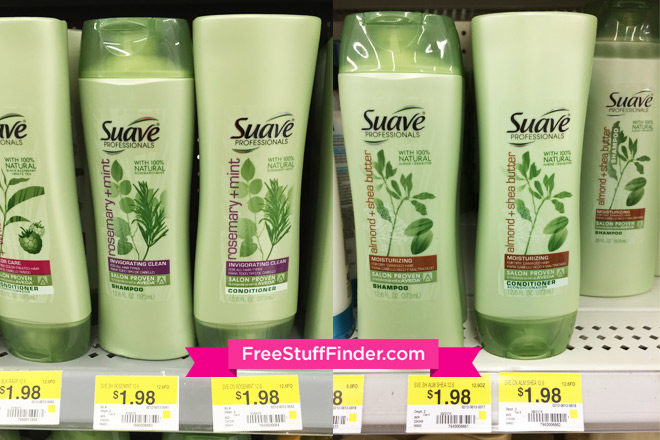 FREE Suave Professionals Shampoo at Walmart