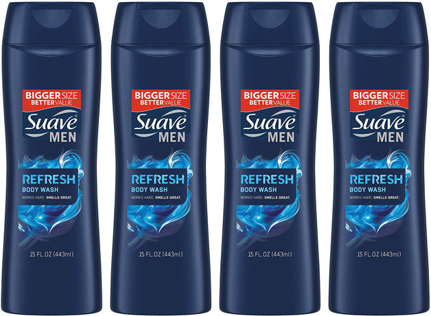 $0.38 (Reg $1.88) Suave Men's Body Wash at Walmart