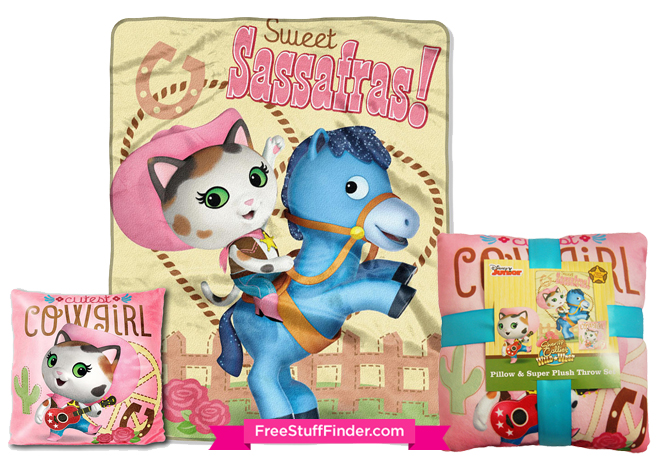 $9.99 (Reg $20) Disney Sheriff Callie Pillow & Throw Set + FREE Pickup