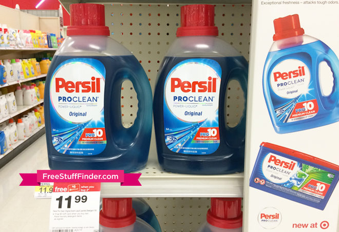 $7.49 (Reg $12) Persil ProClean Laundry Detergent at Target (Print Now!)