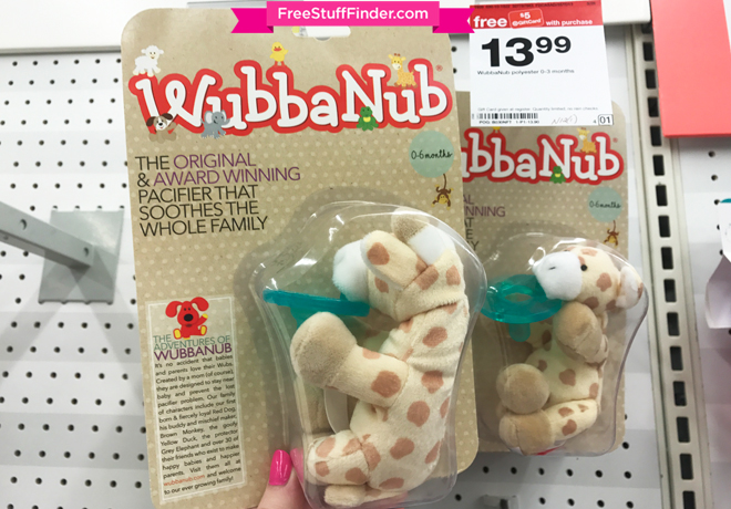 $8.99 (Reg $14) WubbaNub Infant Pacifier at Target