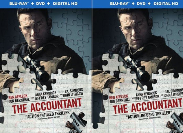 $12.99 (Reg $25) The Accountant Blu-Ray + FREE Pickup
