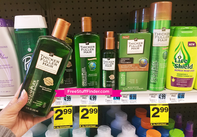 $0.99 (Reg $5) Thicker Fuller Hair Care at Rite Aid