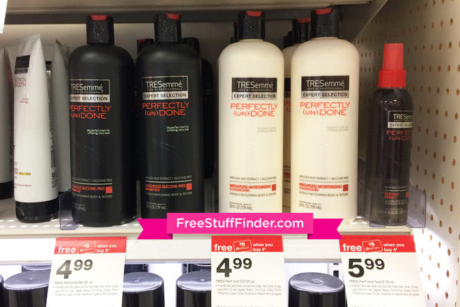 $1.87 (Reg $5) Tresemme Expert Hair Care at Target