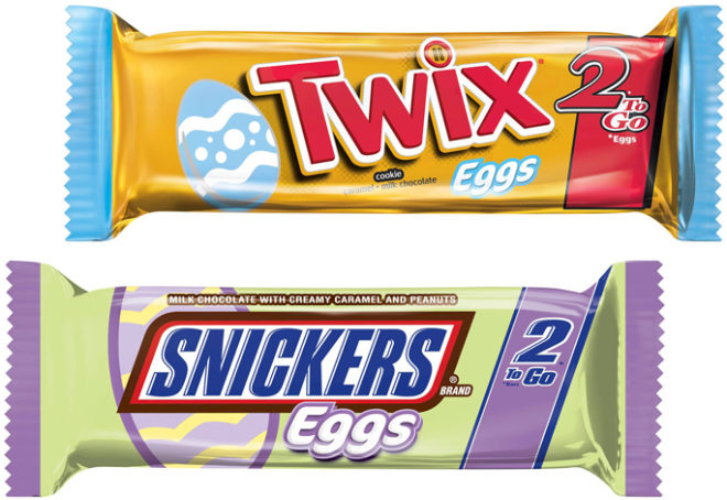 $0.50 (Reg $1) Twix & Snickers Eggs at Target