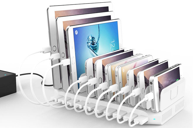 *HOT* $32.39 (Reg $110) 10-Port USB Charging Station