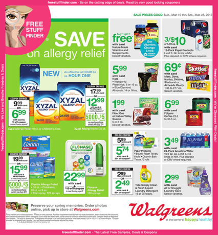 *HOT* Walgreens Ad Preview (Week 3/19 – 3/25)