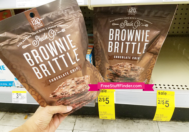 $1 (Reg $3) Brownie Brittle at Walgreens