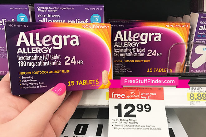 *HOT* $5.99 (Reg $13) Allegra Allergy Tablets at Target