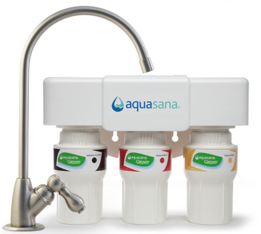 *HOT* $65.49 (Reg $250) Aquasana Under Sink Water Filter System + FREE Shipping
