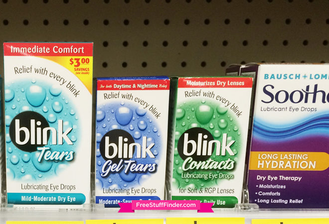 $0.29 (Reg $8.29) Blink Contacts Lubricating Eye Drops at Walgreens