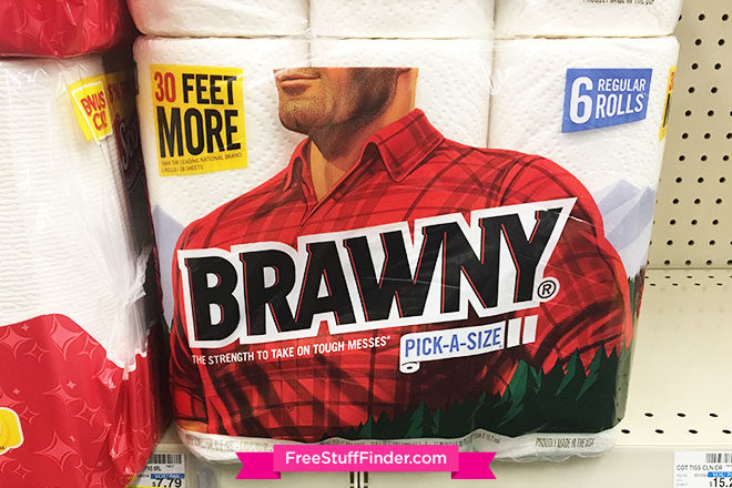 *HOT* $0.43 Per Roll Brawny Paper Towels at CVS