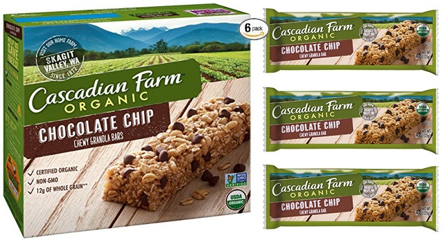*HOT* $11.67 (Reg $18) 6-Pack Cascadian Farm Organic Granola Bars + FREE Shipping