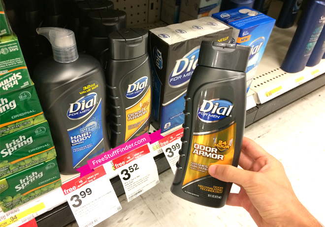 *HOT* $0.24 (Reg $3.52) Dial For Men Body Wash at Target