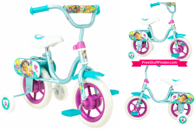 $31.99 (Reg $85) Dora Bike With Training Wheels + FREE Shipping