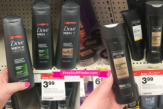 *HOT* $0.49 (Reg $4) Axe & Dove Men Shampoo at Target