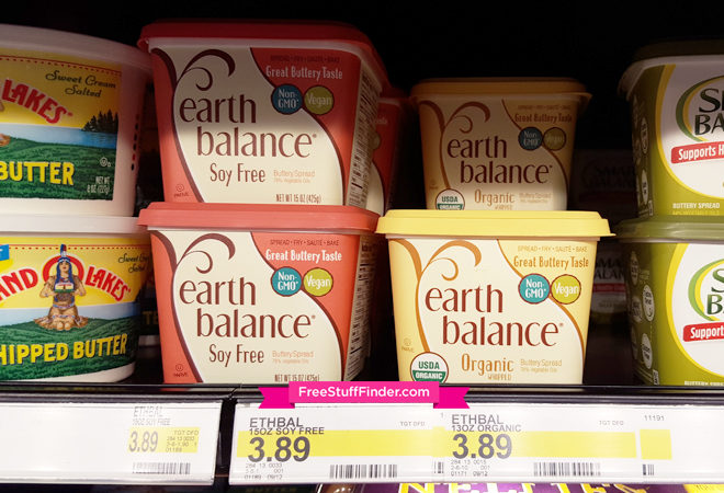 $0.92 (Reg $4) Earth Balance Buttery Spread at Target