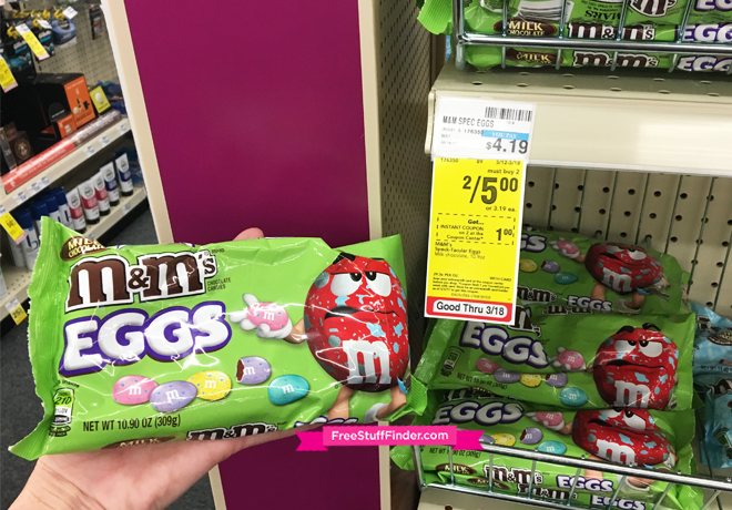 *HOT* $1.50 (Reg $4.19) Easter M&M Chocolate Bags at CVS