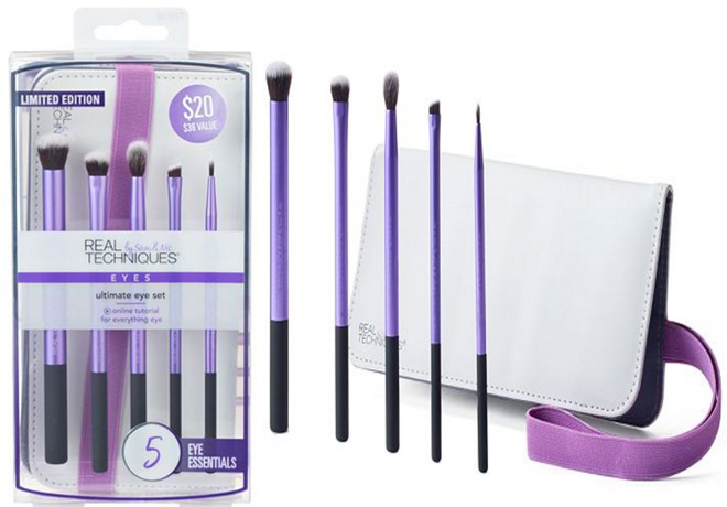 *HOT* $5.60 (Reg $20) Eye Makeup Brush Set + FREE Shipping