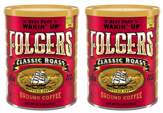 $2.39 (Reg $4) Folgers Classic Roast Vintage Tin at Target (Load Now!)