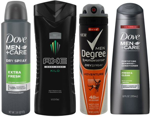 *HOT* FREE Men's Axe, Dove Or Degree Deodorant, Shampoo Or Body Wash