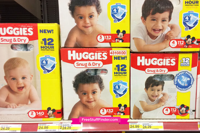 *HOT* $13.29 (Reg $24) Huggies Diapers at Target (Starts 4/2 – Print Now!)