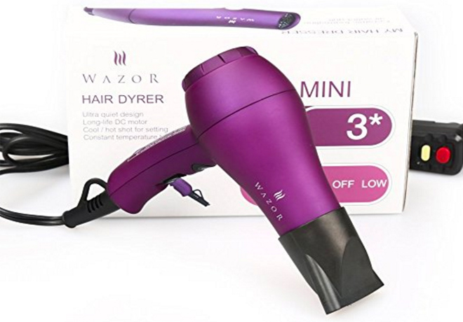 $14.99 (Reg $80) Wazor Ionic Mini Blow Dryer