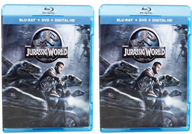 $10.85 (Reg $23) Jurassic World Blu-Ray Combo Pack + FREE Store Pickup