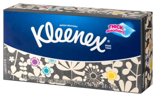 $0.18 (Reg $1) Kleenex Facial Tissue at Walmart