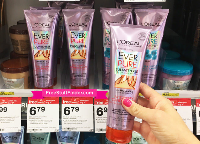 $2.12 (Reg $6) L'Oreal EverPure Shampoo at Target