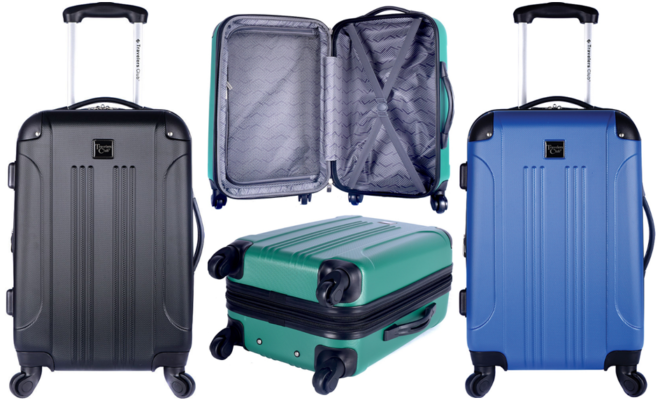 $29.99 (Reg $102) Travelers Club Luggage 20″ Expandable Suitcase + FREE Shipping