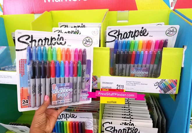 *HOT* $7.60 (Reg $21) 24-Pack Sharpie Permanent Markers + FREE Pickup