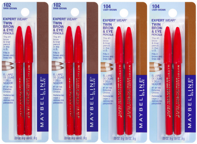 *HOT* $0.19 (Reg $3.19) Maybelline Twin Brow & Eye Pencils at Kroger