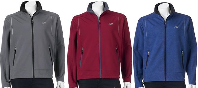 *HOT* $11.20 (Reg $80) Men's New Balance Softshell Jacket + FREE Shipping