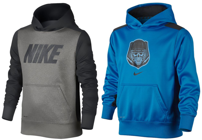 $12 (Reg $40) Boys Nike Logo Fleece Hoodies + FREE Shipping