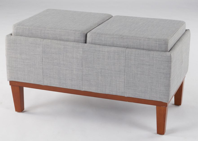 *HOT* $37 (Reg $150) Storage Bench Ottoman