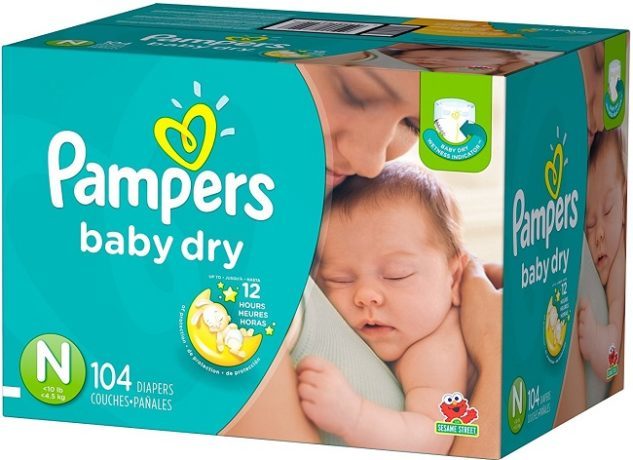 $15.54 (Reg $24) Pampers Baby Dry Diapers + FREE Shipping (Amazon Family Members)