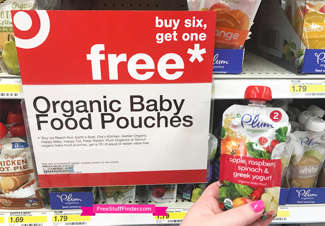 *HOT* $0.95 (Reg $1.79) Plum Organics Baby Pouches at Target