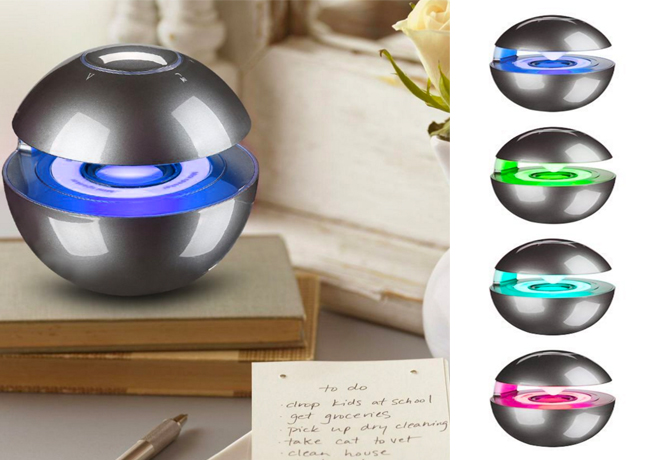 *HOT* $9.58 (Reg $40) LED Bluetooth Speaker