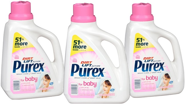$3.77 Purex Baby Liquid Laundry Detergent + FREE Shipping