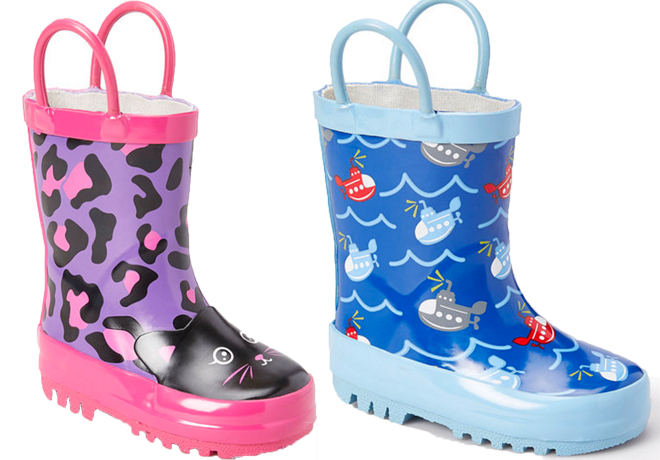 *HOT* $9.99 (Reg $30) Kids Rain Boots + FREE Shipping