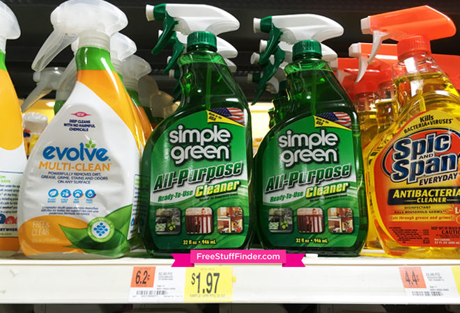 $0.47 (Reg $2) Simple Green All Purpose Cleaner at Walmart (Print Now!)