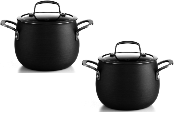 *HOT* $9.99 (Reg $45) Hard-Anodized Soup Pot with Lid + FREE Pickup