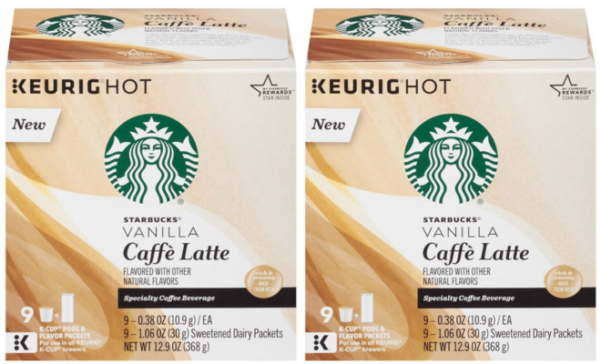 $6.89 (Reg $12) Starbucks Caffe Latte K-Cups at Target (Today Only)