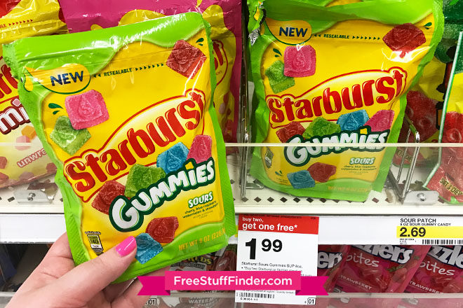 $0.99 (Reg $2) Starburst Gummies at Target